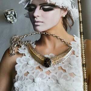 Silver Geometric Carloyn Pollack Pendant Necklace In Sterling Silver